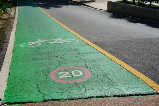 istock Bike Lane 697339582