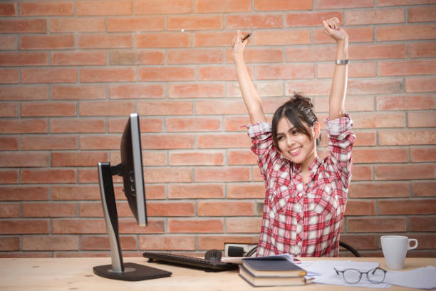 istock business woman relax 697354668
