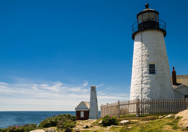 istock Lighthouse and Oil Shed 697389550