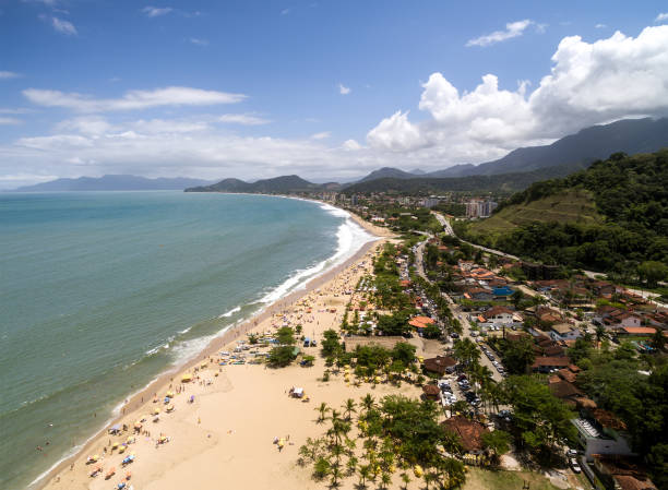 istock Top View of a Beach in Brazil 697412432