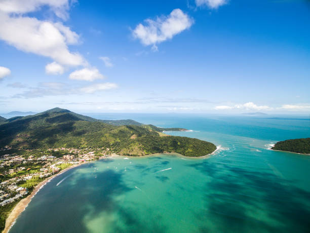 istock Top view of an awesome beach 697413440