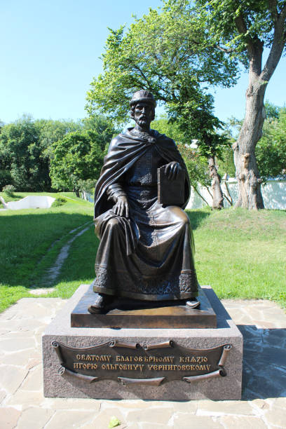 istock Monument to ancient Slavic prince Igor 697413824