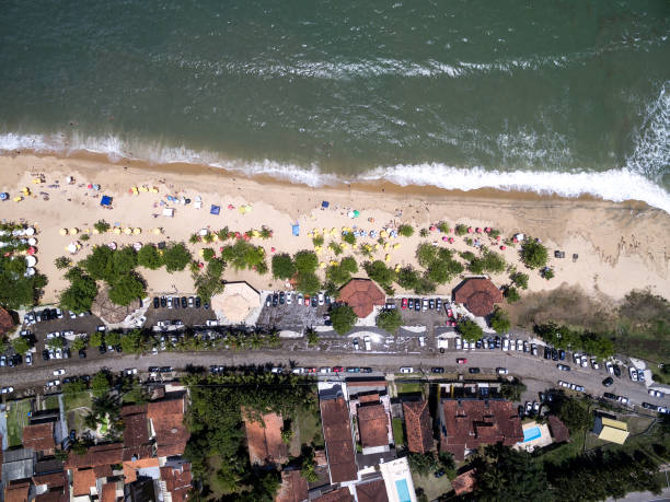 istock Top View of a Beach in Brazil 697416204