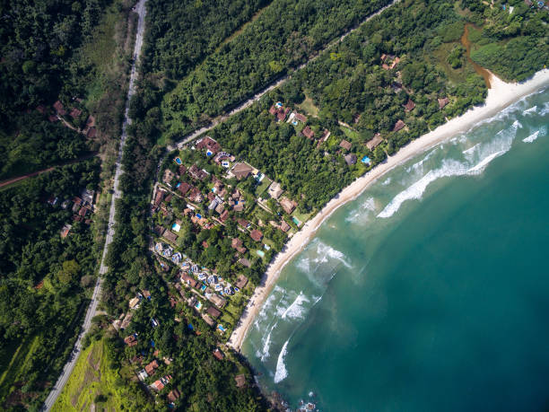 istock Top view of an awesome beach 697416510