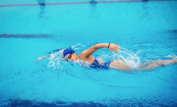 istock She will beat the world record in freestyle swimming 697420098