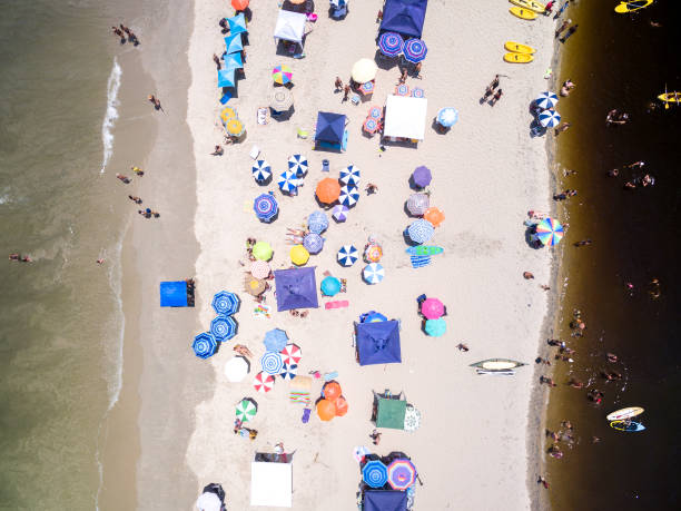 istock Top view of a Tropical Beach 697420446