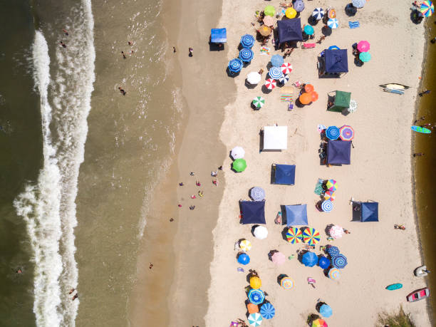 istock Top view of a Tropical Beach 697420452