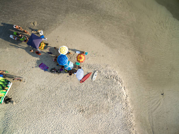 istock Top view of a Tropical Beach 697420536