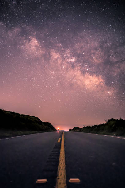 istock Milky Way Galaxy over Highway 1, California 697423378