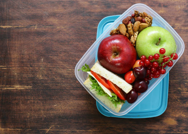 istock Lunch box for healthy eating at the office and school 697459616