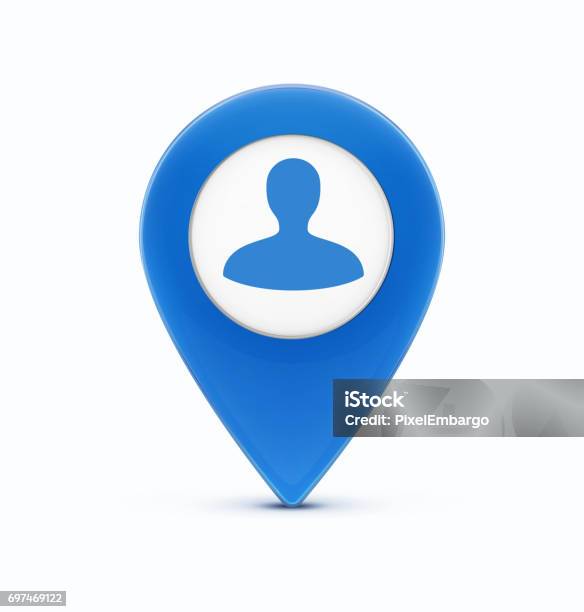 Pointer Icon Stock Illustration - Download Image Now - You Are Here, Direction, People