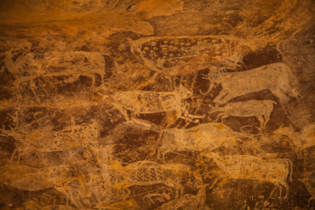 istock Bhimbetka rock shelters 697489736