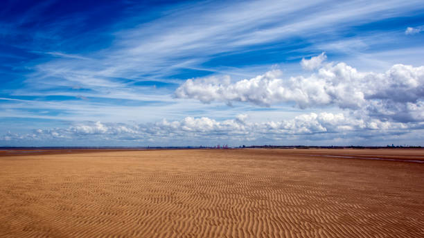 istock The beach as Leasowe Wirral UK 697490000