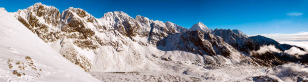 istock Peaks in the High Tatra mountains in winter. 697493700