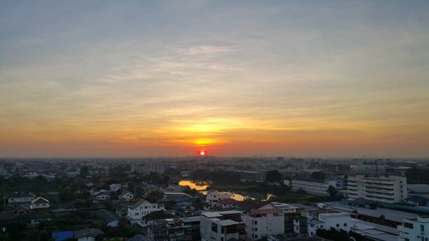 istock Sunrise in the very early morning sky. 697510666