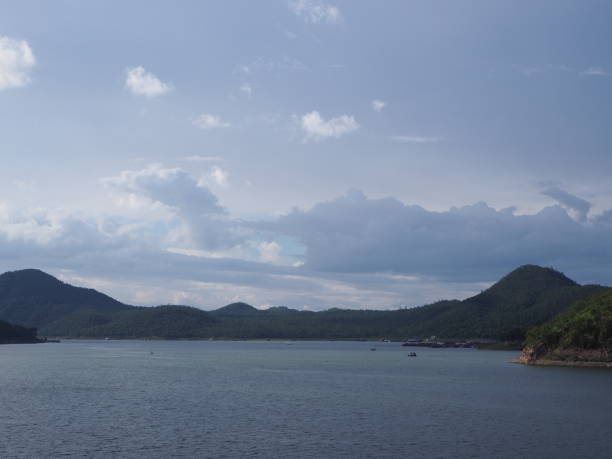 istock lake at Srinagarind dam 697510816