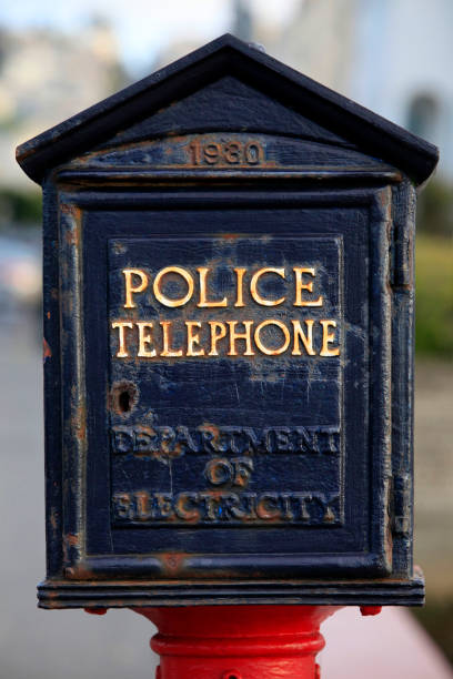 istock shows an emergency call box in San Francisco, California 697517292