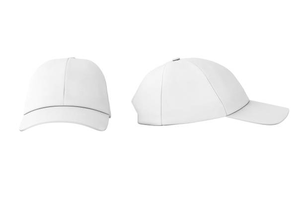 istock White Fashion Baseball Cap. 3d Rendering 697518234