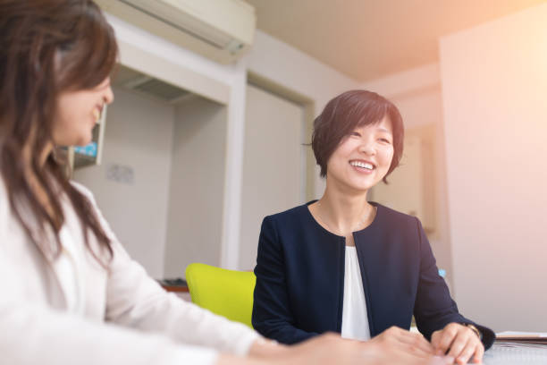 istock Business women talking about future sucess 697549544