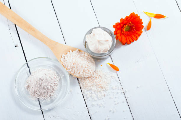 istock Flower and beauty products 697559408