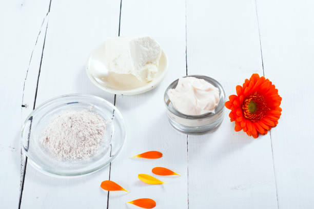 istock Flower and beauty products 697561134