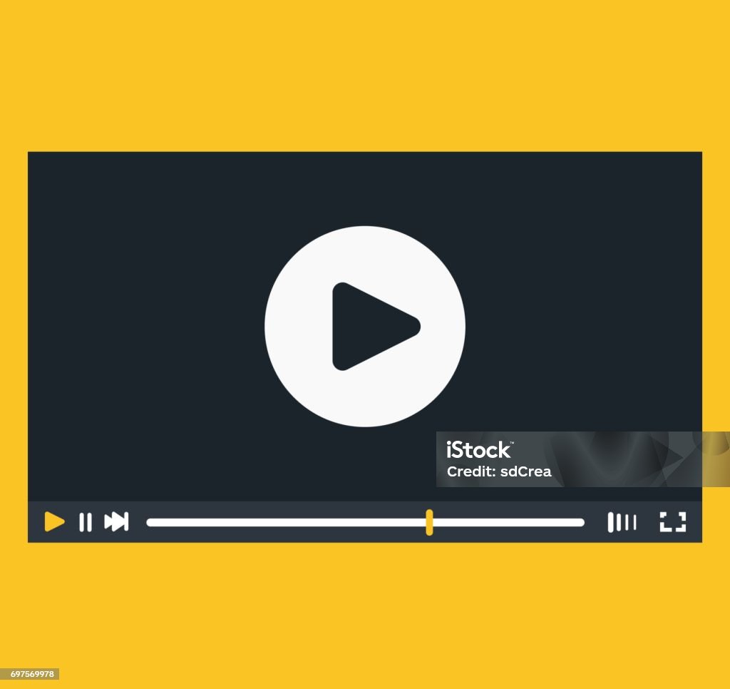 Video Player Images Video Player Interface Design Stock Illustration - Download Image Now ...