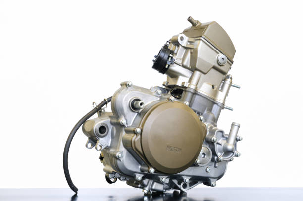 istock Maintenance of the motorcycle engine 697583626
