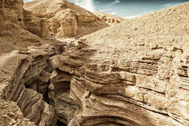 istock The Red Canyon tourist attraction - HDR image with black gold filter. 697586792