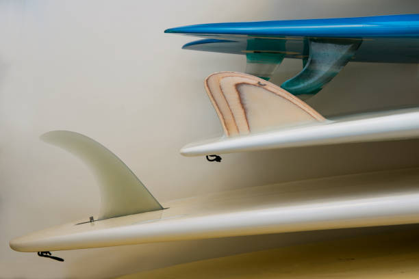 Pranchas de surf vintage - foto de acervo