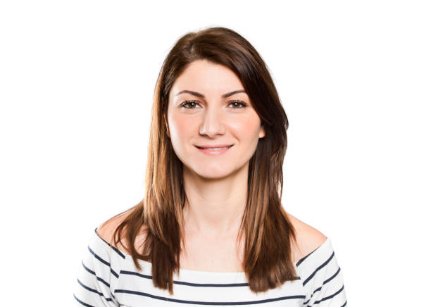 istock A beautiful caucasian woman looking at camera 697601494