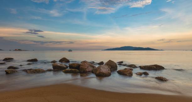 istock Nha Trang Bay Sunset Evening Sky Vietnam 697608218