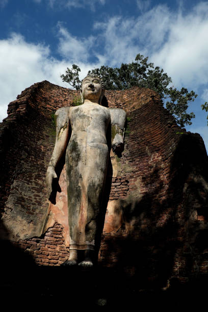 istock Wat Phra Si lriyabot with Buddha Statues Historical Park in Kamp 697613786