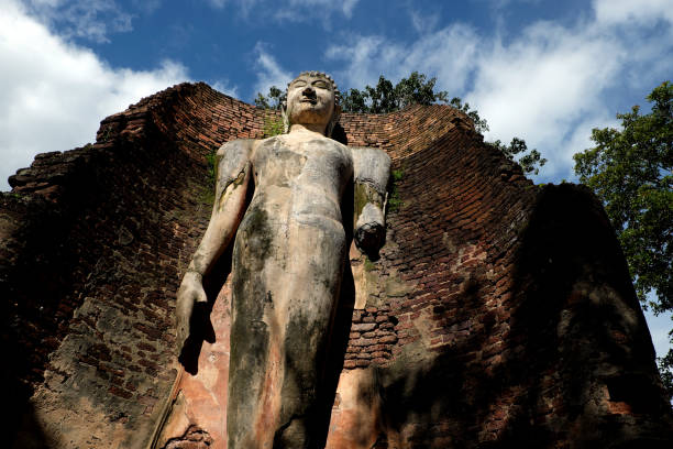 istock Wat Phra Si lriyabot with Buddha Statues Historical Park in Kamp 697613832