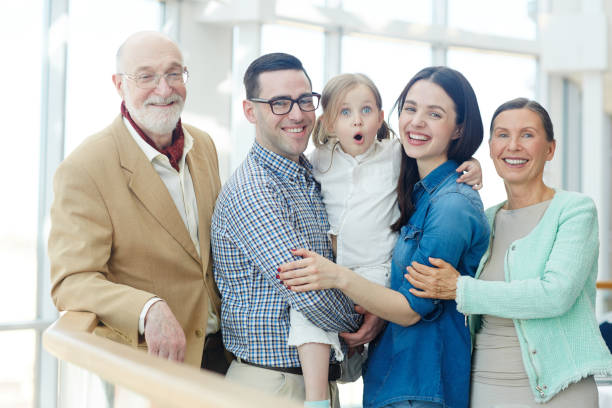 istock Family of five 697622216