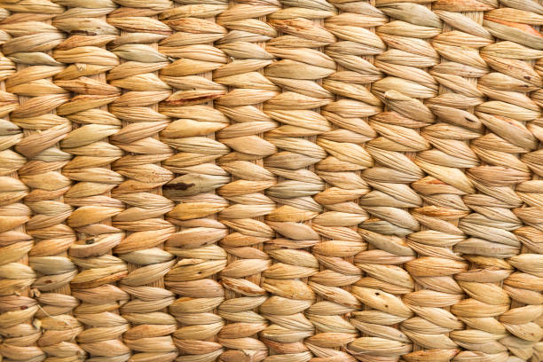 istock The texture of fabric basket. 697622260