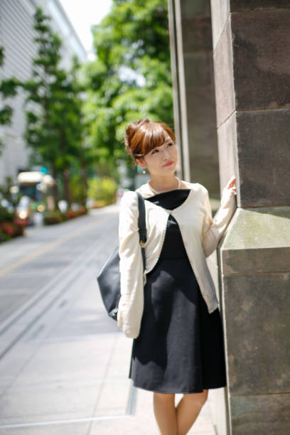 istock A woman with a cute smile 697634016