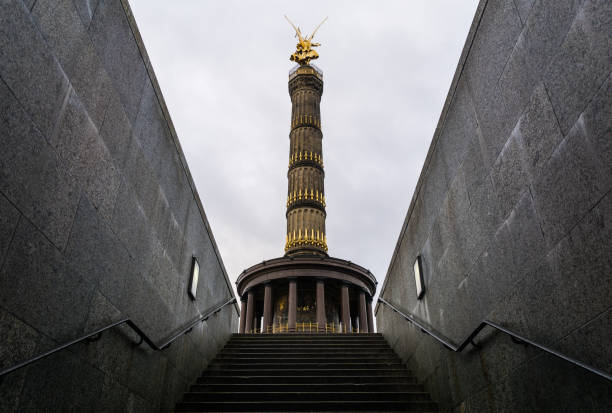istock Low Angle View Of Berlin Victory Column 697638289