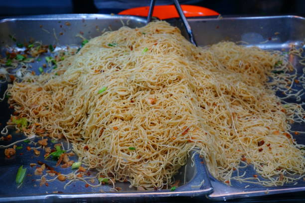 istock Raw Pad thai noodles. 697651258