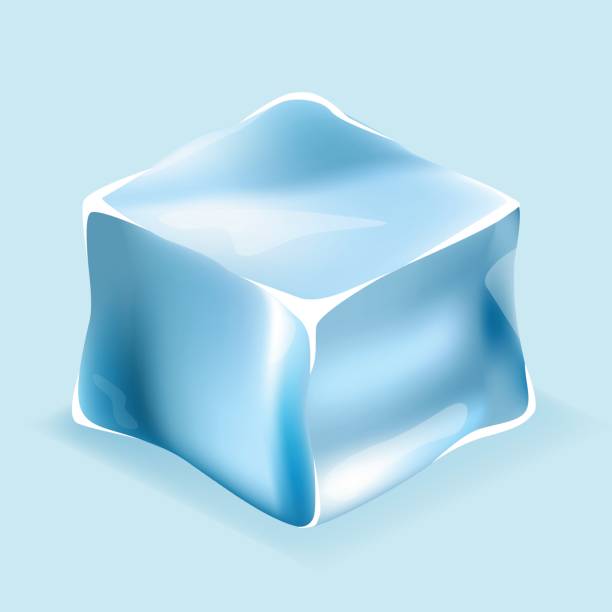 eiswürfel in blauer farbe - infographic part of symbol cocktail stock-grafiken, -clipart, -cartoons und -symbole