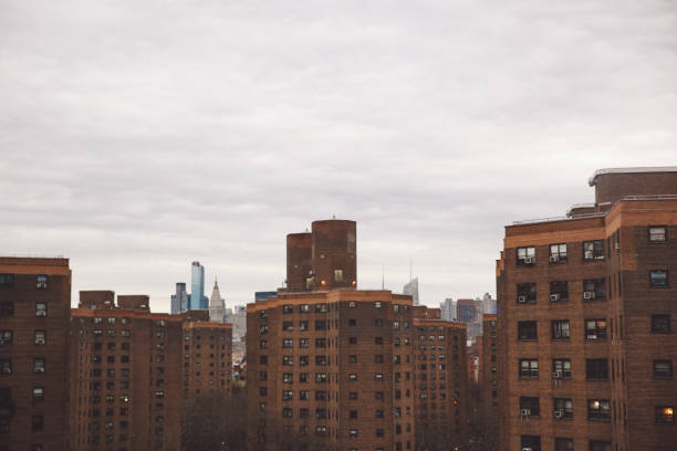 istock View Of Cityscape Against Cloudy Sky 697653343
