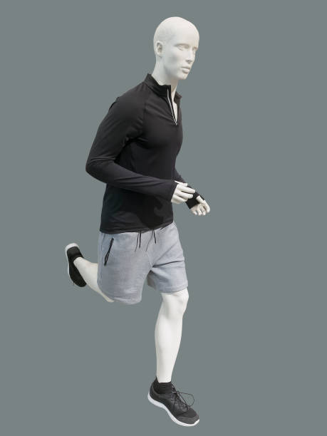istock Running male mannequin 697657574