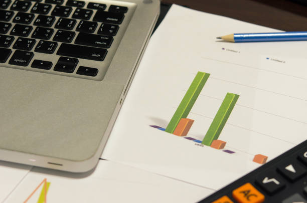 istock Business finance laptop 697664156