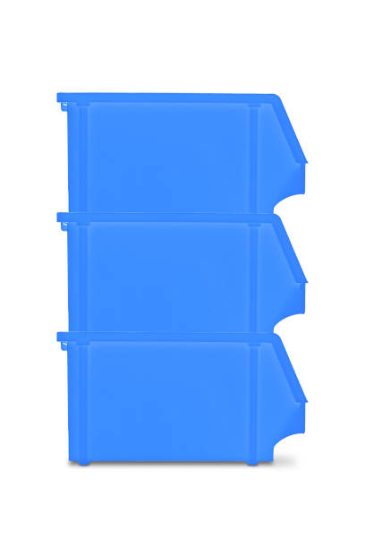 istock Industrial plastic parts bins 697668160
