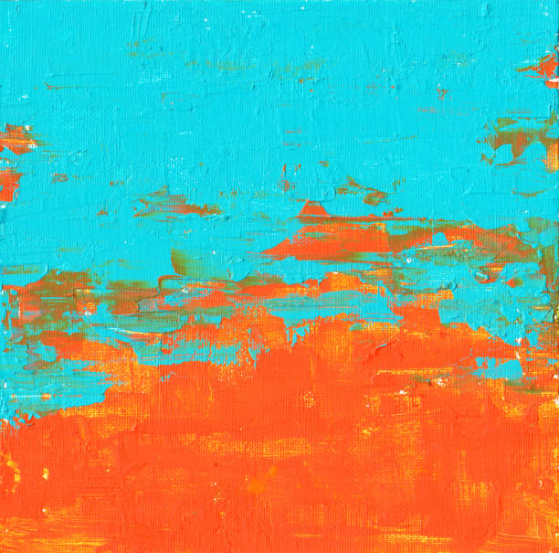istock Abstract colorful painting 697671980