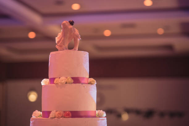 istock Beautiful Cake for Wedding Ceremony 697681434