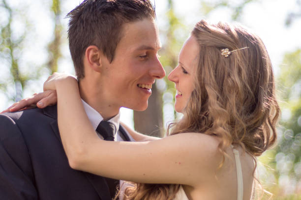 istock Love Couple In Park 697696596