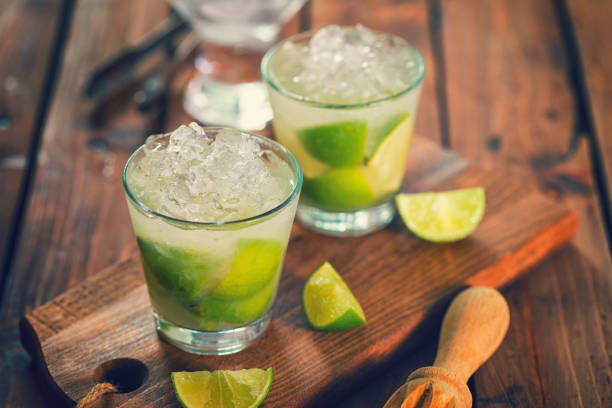 istock Sweet and Refreshing Drink Caipirinha Cocktail 697705870