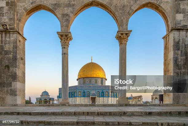 Dome Of The Rock In Jerusalem Stock Photo - Download Image Now - Jerusalem, Israel, Dome Of The Rock