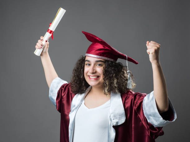 istock Graduation Celebration Of Young Female 697744328