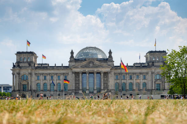 베를린에서 독일 의회 건물 - panoramic gothic style berlin cathedral berlin germany 뉴스 사진 이미지